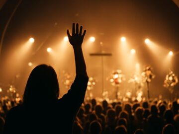 Christians comparing non-denominational church traditions and worship practices