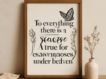 Understanding Ecclesiastes 3: A Time for Everything Ecclesiastes 3: A Time for Everything