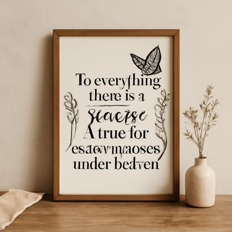 Understanding Ecclesiastes 3: A Time for Everything Ecclesiastes 3: A Time for Everything