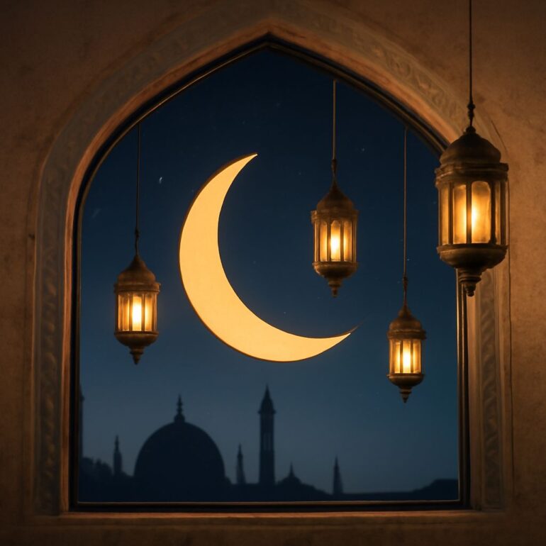 Understanding Eid al-Fitr: The End of Ramadan Eid al-Fitr celebration with people gathering and sharing meals