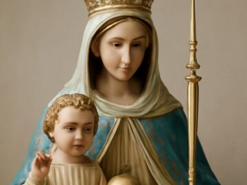 Depiction of the Virgin Mary as the Mother of God in the Bible